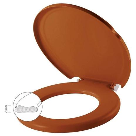 Assento Sanitário Almofadado Caramelo - Herc é boa?
