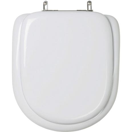 Assento Sanitário Almofadado Carrara Cinza para bacia Deca - Pontto lavabo Menor preço em Assento Sanitário Almofadado Carrara Cinza para bacia Deca - Pontto lavabo