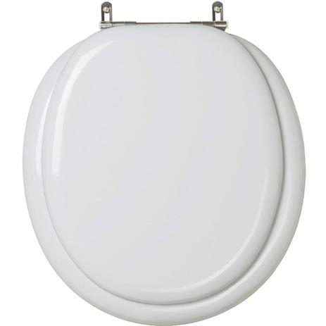 Assento Sanitario Almofadado Colonial Cinza para Vaso Hervy - Pontto lavabo Menor preço em Assento Sanitario Almofadado Colonial Cinza para Vaso Hervy - Pontto lavabo
