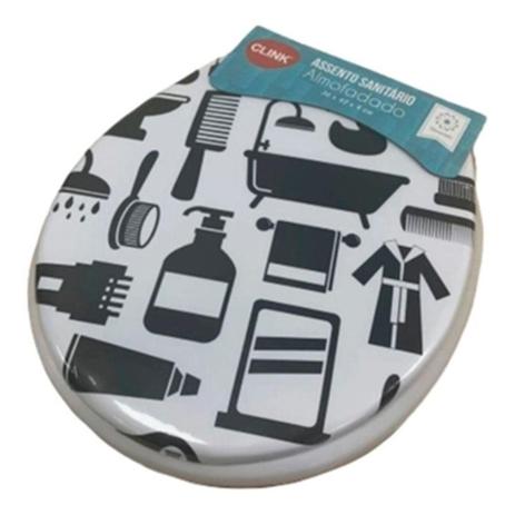 Assento Sanitário Almofadado e Estampado Universal adulto - Clink é boa?