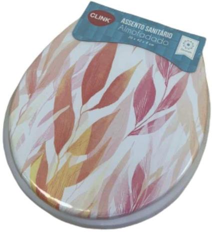 Assento Sanitário Almofadado e Estampado Universal adulto - Clink Menor preço em Assento Sanitário Almofadado e Estampado Universal adulto - Clink