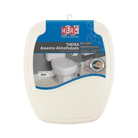 Assento Sanitário Almofadado Incepa Thema Cores Herc Menor preço em Assento Sanitário Almofadado Incepa Thema Cores Herc