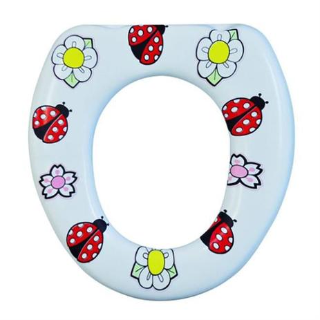 Assento Sanitário Almofadado Infantil Astra Fofinho Flores/Joaninhas Menor preço em Assento Sanitário Almofadado Infantil Astra Fofinho Flores/Joaninhas