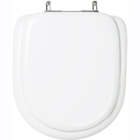 Assento Sanitario Almofadado Paris Branco para vaso Ideal Standard - Pontto lavabo Menor preço em Assento Sanitario Almofadado Paris Branco para vaso Ideal Standard - Pontto lavabo