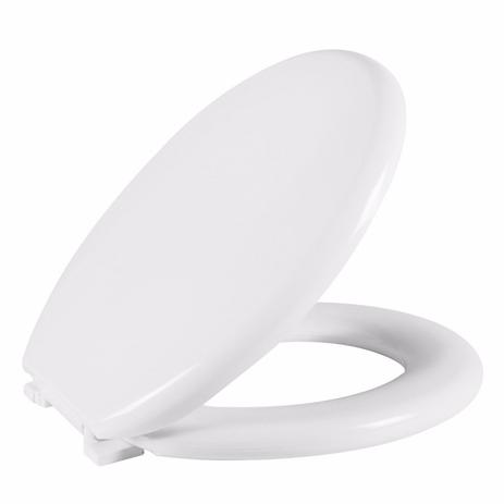 Assento Sanitário Almofadado Perfumado Oval Astra Branco Menor preço em Assento Sanitário Almofadado Perfumado Oval Astra Branco