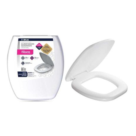 Assento Sanitário Almofadado Quadrado Pr1064-2 - Primafer Menor preço em Assento Sanitário Almofadado Quadrado Pr1064-2 - Primafer