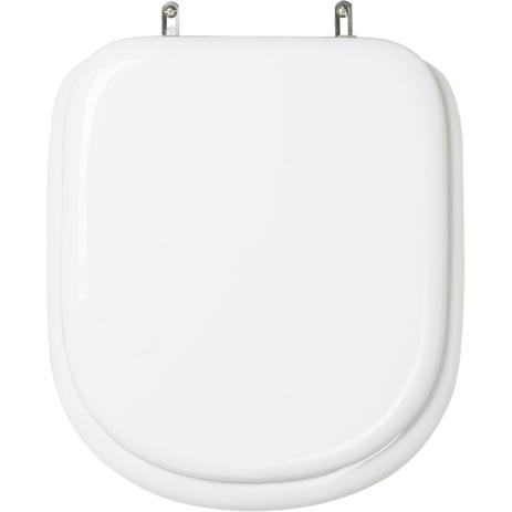 Assento Sanitario Almofadado Sabatini Branco para vaso Icasa - Pontto lavabo Menor preço em Assento Sanitario Almofadado Sabatini Branco para vaso Icasa - Pontto lavabo