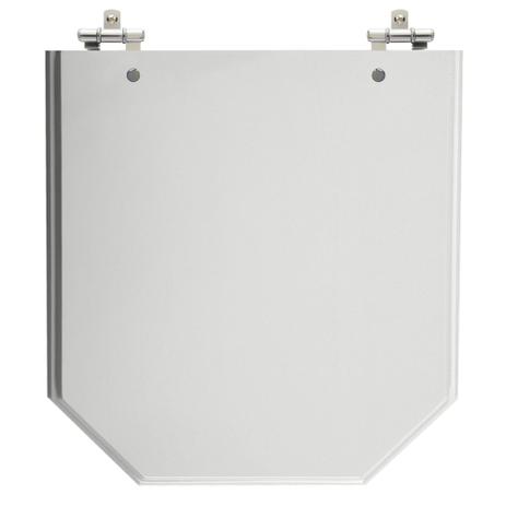 Assento Sanitário Atrium Cinza Platina Tampa para Vaso Incepa de Madeira Laqueada - Tondo Menor preço em Assento Sanitário Atrium Cinza Platina Tampa para Vaso Incepa de Madeira Laqueada - Tondo