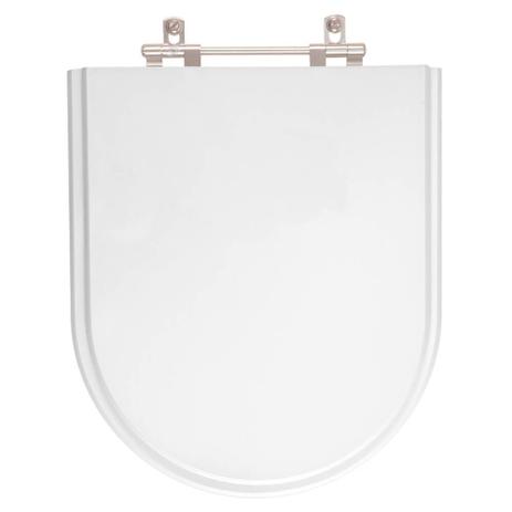 Assento Sanitário Carrara Branco para bacia Deca - Pontto Lavabo Menor preço em Assento Sanitário Carrara Branco para bacia Deca - Pontto Lavabo