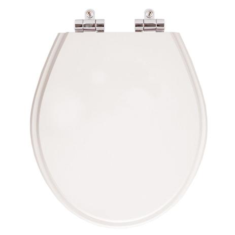 Assento Sanitário com Antimicrobiano Poliéster com Amortecedor Ravena Branco Para Vaso Deca - Pontto lavabo é boa?