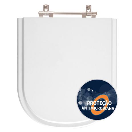 Assento Sanitário com Antimicrobiano Poliéster Etna Branco Para Vaso Icasa - Pontto lavabo Menor preço em Assento Sanitário com Antimicrobiano Poliéster Etna Branco Para Vaso Icasa - Pontto lavabo