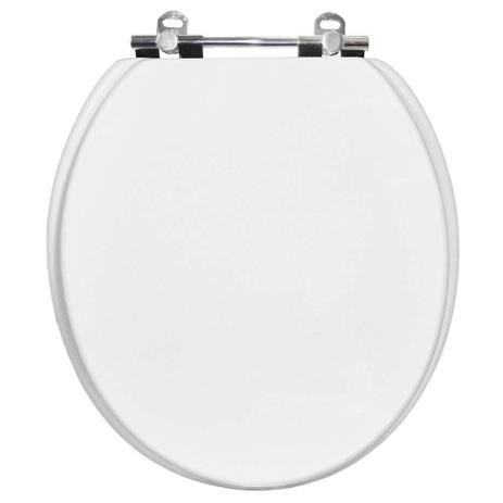 Assento sanitário Convencional poliéster branco Alterna Menor preço em Assento sanitário Convencional poliéster branco Alterna