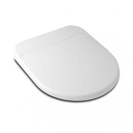 Assento Sanitário de Polipropileno Soft Close Riviera Smart Celite Branco Menor preço em Assento Sanitário de Polipropileno Soft Close Riviera Smart Celite Branco
