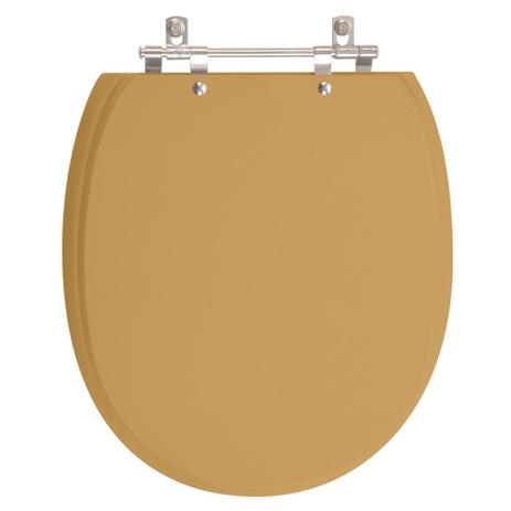Assento Sanitário De Ville Bege Castor para bacia Deca - Pontto lavabo Menor preço em Assento Sanitário De Ville Bege Castor para bacia Deca - Pontto lavabo