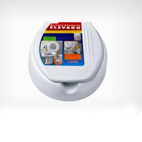 Assento Sanitário Elevado 7,5cm com Tampa Mebuki Fácil Instalação Menor preço em Assento Sanitário Elevado 7,5cm com Tampa Mebuki Fácil Instalação