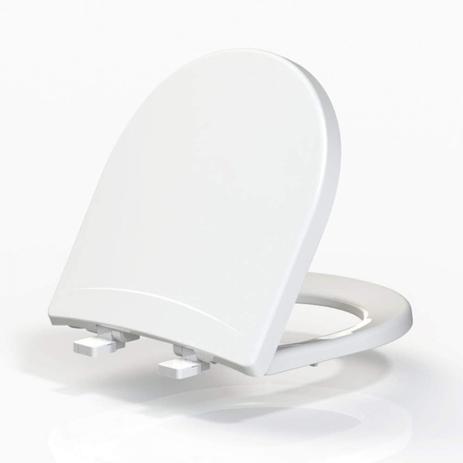 Assento Sanitário em Polipropileno para as Louças Riviera Smart Nexo Soft Close Tupan Branco Menor preço em Assento Sanitário em Polipropileno para as Louças Riviera Smart Nexo Soft Close Tupan Branco