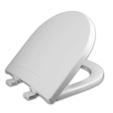 Assento Sanitário em Polipropileno para as Louças Riviera Smart Nexo Soft Close Tupan Cinza Menor preço em Assento Sanitário em Polipropileno para as Louças Riviera Smart Nexo Soft Close Tupan Cinza