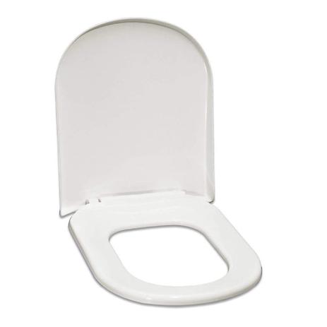 Assento Sanitário em Polipropileno para Louças Vogue Plus Life Flox Square Closet Soft Tupan Branco Menor preço em Assento Sanitário em Polipropileno para Louças Vogue Plus Life Flox Square Closet Soft Tupan Branco