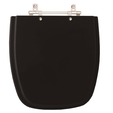 Assento Sanitário Fit Preto para vaso Celite - Pontto lavabo Menor preço em Assento Sanitário Fit Preto para vaso Celite - Pontto lavabo