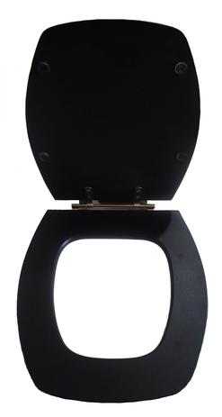 Assento Sanitário MDF Laminado Poliéster Modelo Thema-Celite Preto - Jcf assentos sanitarios Menor preço em Assento Sanitário MDF Laminado Poliéster Modelo Thema-Celite Preto - Jcf assentos sanitarios