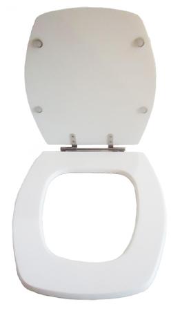 Assento Sanitário MDF Laminado Poliéster Modelo Vogue Plus-Deca Branco - Jcf assentos sanitarios Menor preço em Assento Sanitário MDF Laminado Poliéster Modelo Vogue Plus-Deca Branco - Jcf assentos sanitarios