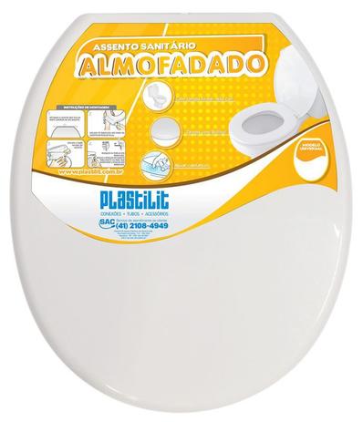 Assento Sanitario OVAL Almofadado Branco Plastilit é boa?