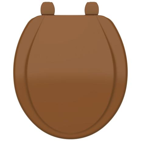 Assento Sanitário Oval Convencional / Padrão Polipropileno Exportação Caramelo para vaso Ideal Standard - TUPAN Menor preço em Assento Sanitário Oval Convencional / Padrão Polipropileno Exportação Caramelo para vaso Ideal Standard - TUPAN