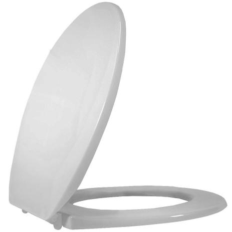 Assento Sanitario Oval Plastico Universal PP Convencional Cinza - 1110480 - Tupan Menor preço em Assento Sanitario Oval Plastico Universal PP Convencional Cinza - 1110480 - Tupan