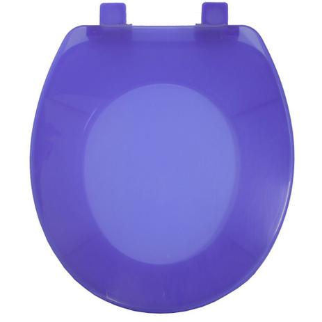 Assento sanitario oval pp solution soft close cristal azul ausppc11sc tupan Menor preço em Assento sanitario oval pp solution soft close cristal azul ausppc11sc tupan