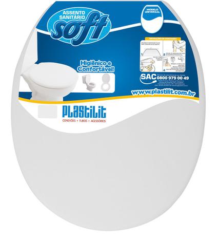 Assento Sanitario OVAL SOFT Cinza Claro Plastilit é boa?