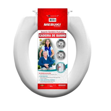 Assento Sanitário Para Cadeira de Banho Fechado - Mekubi - Mebuki Menor preço em Assento Sanitário Para Cadeira de Banho Fechado - Mekubi - Mebuki