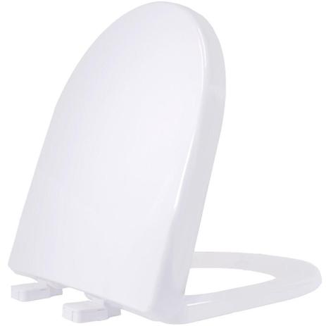 Assento Sanitario Plastico Riviera PP Soft Close Branco - RIVPPE01SC - TUPAN Menor preço em Assento Sanitario Plastico Riviera PP Soft Close Branco - RIVPPE01SC - TUPAN