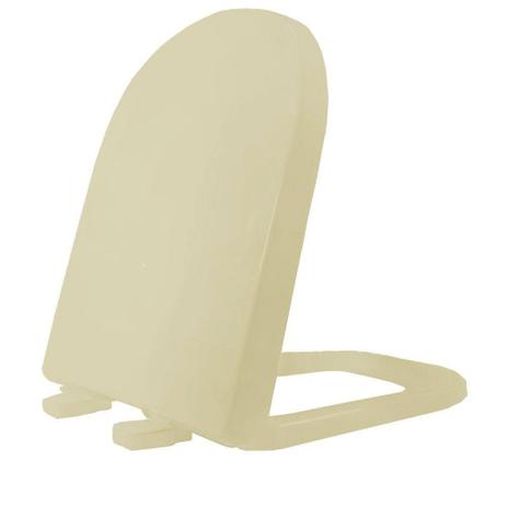 Assento Sanitario Plastico Vogue Soft Close Creme - VTFE37SC - Tupan Menor preço em Assento Sanitario Plastico Vogue Soft Close Creme - VTFE37SC - Tupan