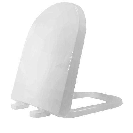 Assento Sanitario Plastico Vogue TF Convencional Cinza - VTFE87C - Tupan Menor preço em Assento Sanitario Plastico Vogue TF Convencional Cinza - VTFE87C - Tupan