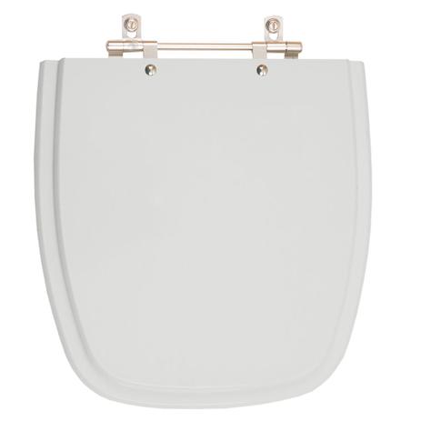 Assento Sanitário Poliéster Avant Plus Cinza Platina para vaso Incepa - Pontto lavabo Menor preço em Assento Sanitário Poliéster Avant Plus Cinza Platina para vaso Incepa - Pontto lavabo