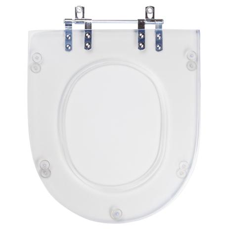 Assento Sanitário Poliéster Calypso Cristal para vaso Incepa - Pontto Lavabo Menor preço em Assento Sanitário Poliéster Calypso Cristal para vaso Incepa - Pontto Lavabo