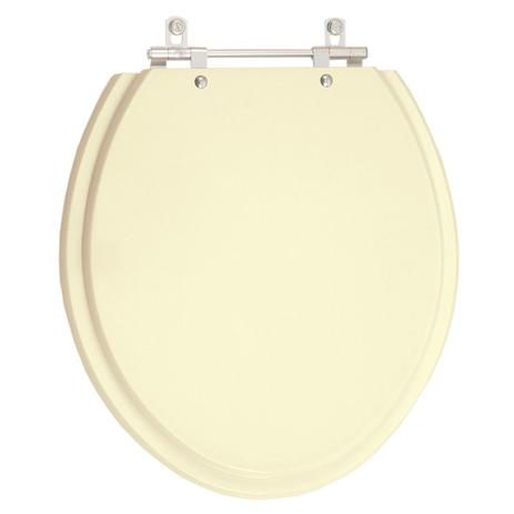 Assento Sanitário Poliéster Convencional Oval Bone Para Vaso Ideal Standart - Pontto lavabo Menor preço em Assento Sanitário Poliéster Convencional Oval Bone Para Vaso Ideal Standart - Pontto lavabo