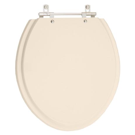 Assento Sanitário Poliéster Convencional Oval Pêssego Para Vaso Incepa - Pontto lavabo Menor preço em Assento Sanitário Poliéster Convencional Oval Pêssego Para Vaso Incepa - Pontto lavabo
