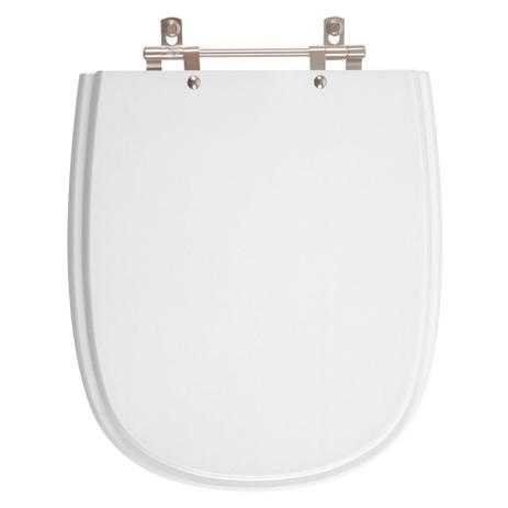 Assento Sanitário Poliéster Dona Beja Branco para Vaso Santa Clara - Pontto lavabo Menor preço em Assento Sanitário Poliéster Dona Beja Branco para Vaso Santa Clara - Pontto lavabo