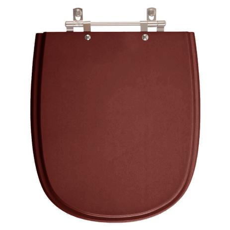 Assento Sanitário Poliéster Dona Beja Caramelo para Vaso Santa Clara - Pontto lavabo Menor preço em Assento Sanitário Poliéster Dona Beja Caramelo para Vaso Santa Clara - Pontto lavabo