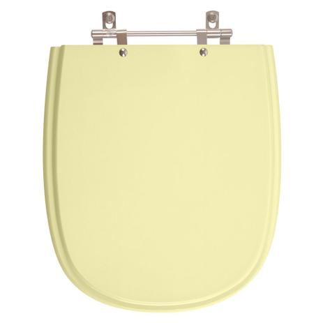 Assento Sanitário Poliéster Dona Beja Marfim (Bege)para Vaso Santa Clara - Pontto lavabo Menor preço em Assento Sanitário Poliéster Dona Beja Marfim (Bege)para Vaso Santa Clara - Pontto lavabo