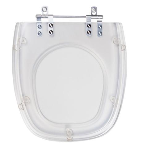 Assento Sanitário Poliéster Fit Cristal para vaso Celite - Pontto Lavabo Menor preço em Assento Sanitário Poliéster Fit Cristal para vaso Celite - Pontto Lavabo