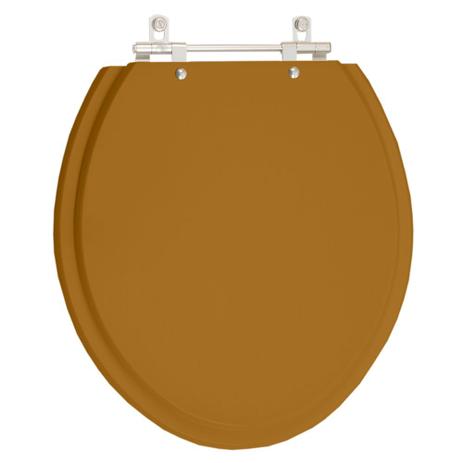 Assento Sanitário Poliéster Flamingo Ocre para vaso Incepa - Pontto lavabo Menor preço em Assento Sanitário Poliéster Flamingo Ocre para vaso Incepa - Pontto lavabo