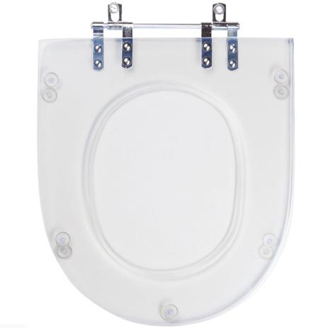 Assento Sanitário Poliéster Life Cristal para vaso Celite - Pontto lavabo Menor preço em Assento Sanitário Poliéster Life Cristal para vaso Celite - Pontto lavabo