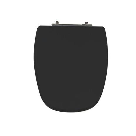 Assento Sanitário Poliéster Para Louça Deca Monte Carlo/Venice Preto - Sedile Menor preço em Assento Sanitário Poliéster Para Louça Deca Monte Carlo/Venice Preto - Sedile