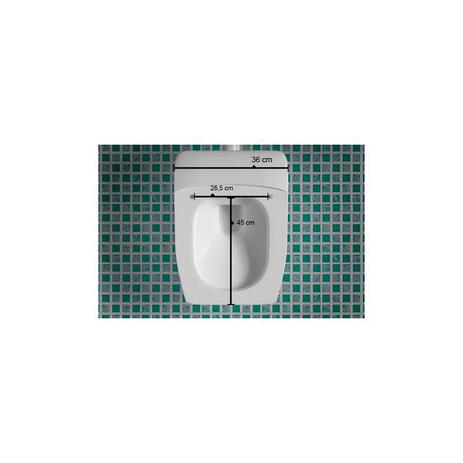 Assento Sanitário Poliéster Para Louça Incepa Nuage Liso Bone - Sedile Menor preço em Assento Sanitário Poliéster Para Louça Incepa Nuage Liso Bone - Sedile