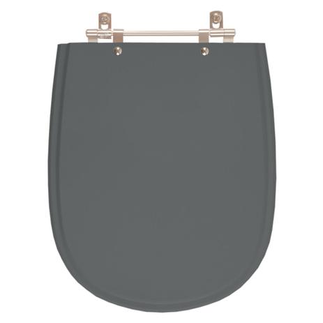Assento Sanitário Poliéster Paris Cinza Quartzo para vaso Ideal Standard - Pontto lavabo Menor preço em Assento Sanitário Poliéster Paris Cinza Quartzo para vaso Ideal Standard - Pontto lavabo