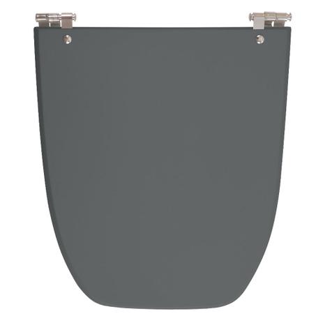 Assento Sanitário Poliéster Scala Cinza Quartzo Para Vaso Ideal Standart - Pontto lavabo Menor preço em Assento Sanitário Poliéster Scala Cinza Quartzo Para Vaso Ideal Standart - Pontto lavabo