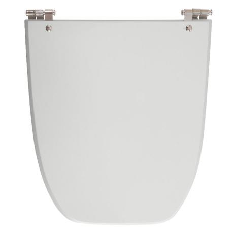 Assento Sanitário Poliéster Scala Sterling Silver Para Vaso Ideal Standart - Pontto lavabo Menor preço em Assento Sanitário Poliéster Scala Sterling Silver Para Vaso Ideal Standart - Pontto lavabo