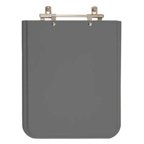 Assento Sanitário Poliéster Square Cinza Ambar para vaso Incepa - Pontto lavabo Menor preço em Assento Sanitário Poliéster Square Cinza Ambar para vaso Incepa - Pontto lavabo